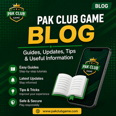 Pak Club Game Blog